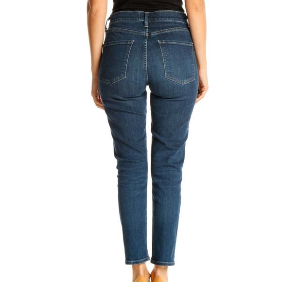Agolde X Armour Vert Sophie Crop High Rise Jeans - Picture 3 of 12